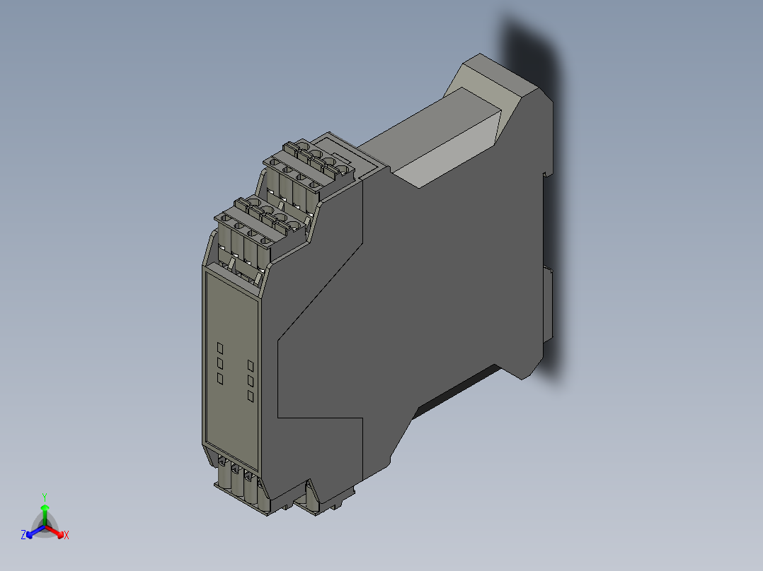 g9sx-bc202-rc-1PLC安全欧姆龙正等轴测图