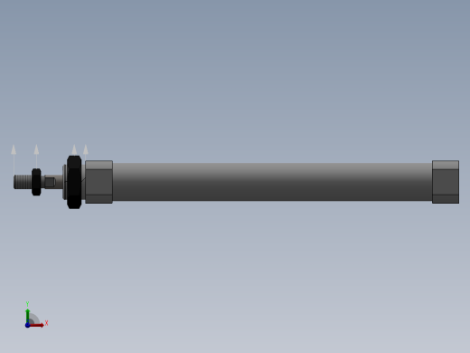 SMC气缸CDM2BZ20-150Z前视缩略图