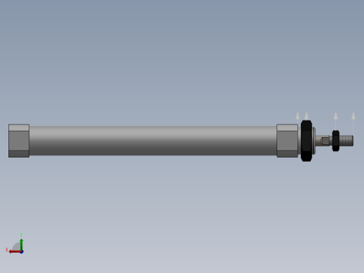 SMC气缸CDM2BZ20-150Z后视缩略图