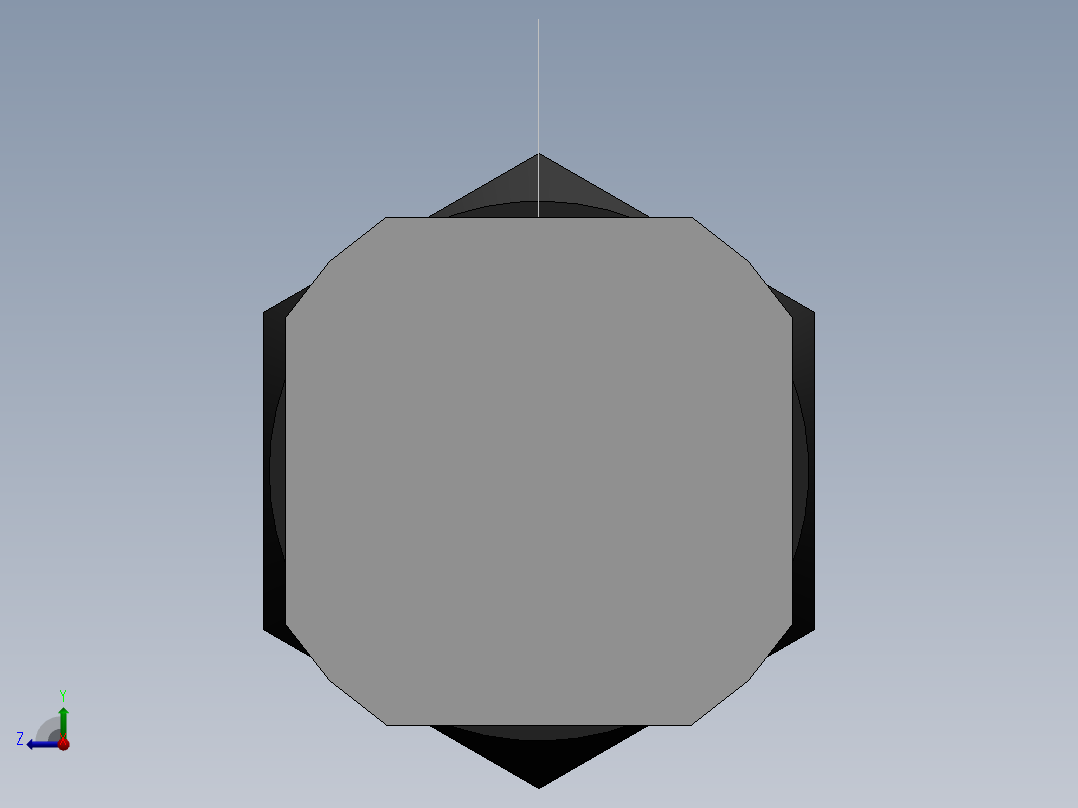 SMC气缸CDM2BZ20-150Z右视图