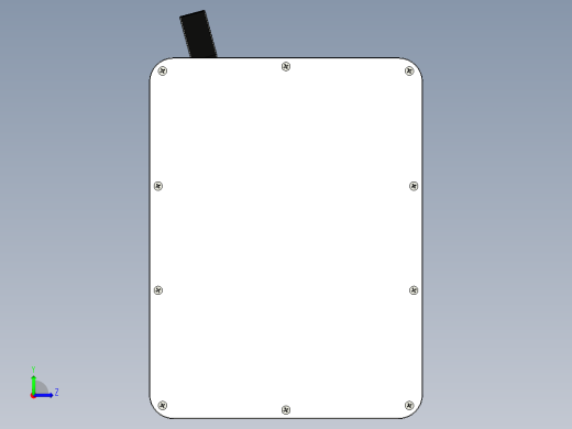 用于蜂窝电话11的另一无源放大器变化概念左视缩略图