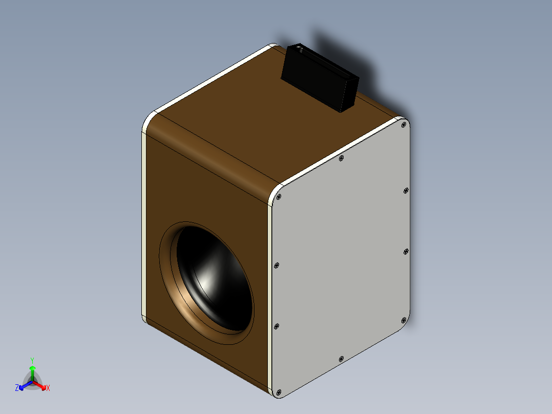 用于蜂窝电话11的另一无源放大器变化概念正等轴测图