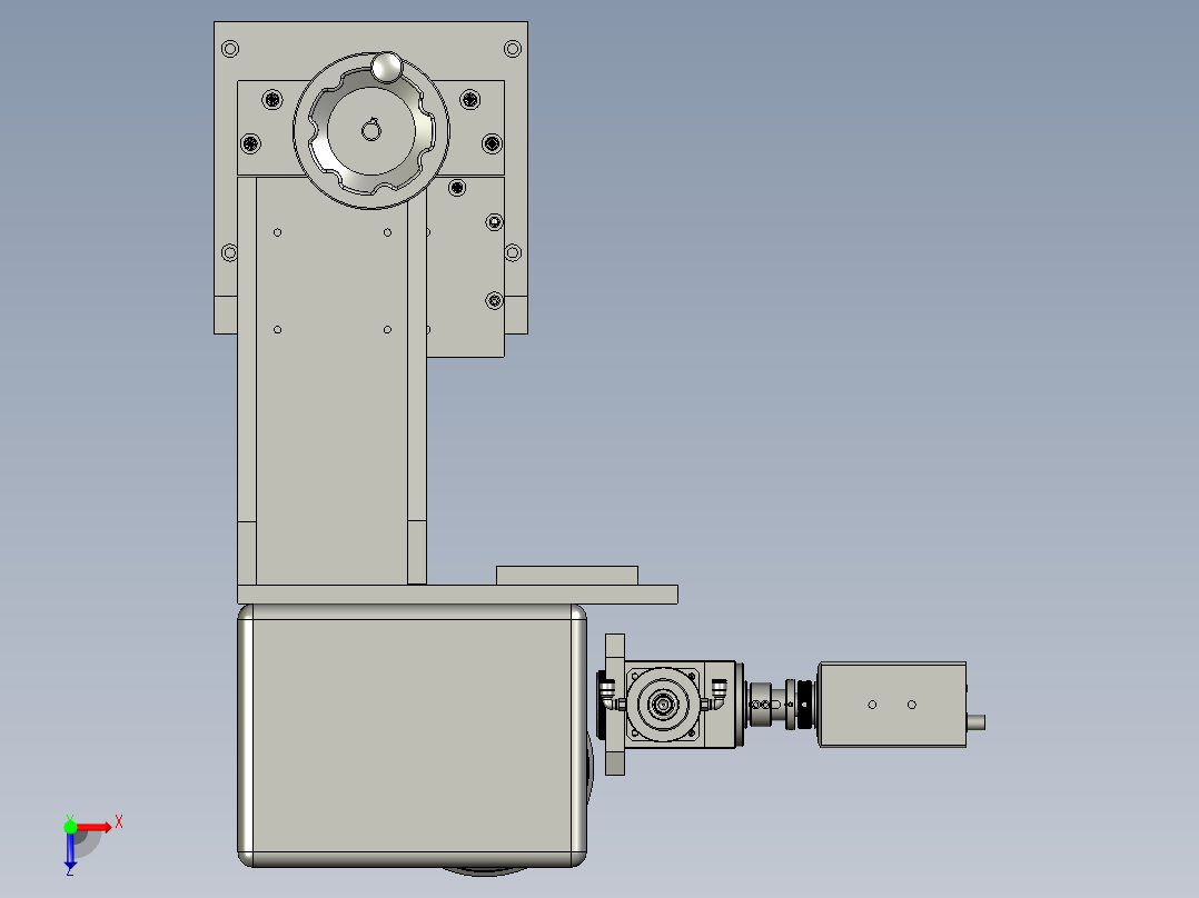 JH-振镜焊接工作台俯视图