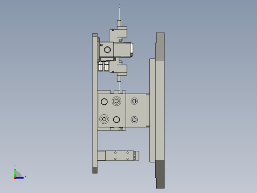 76071477-8-12寸对中组件左视缩略图