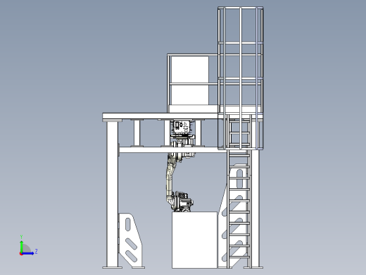 吊装机器人应用设计左视缩略图