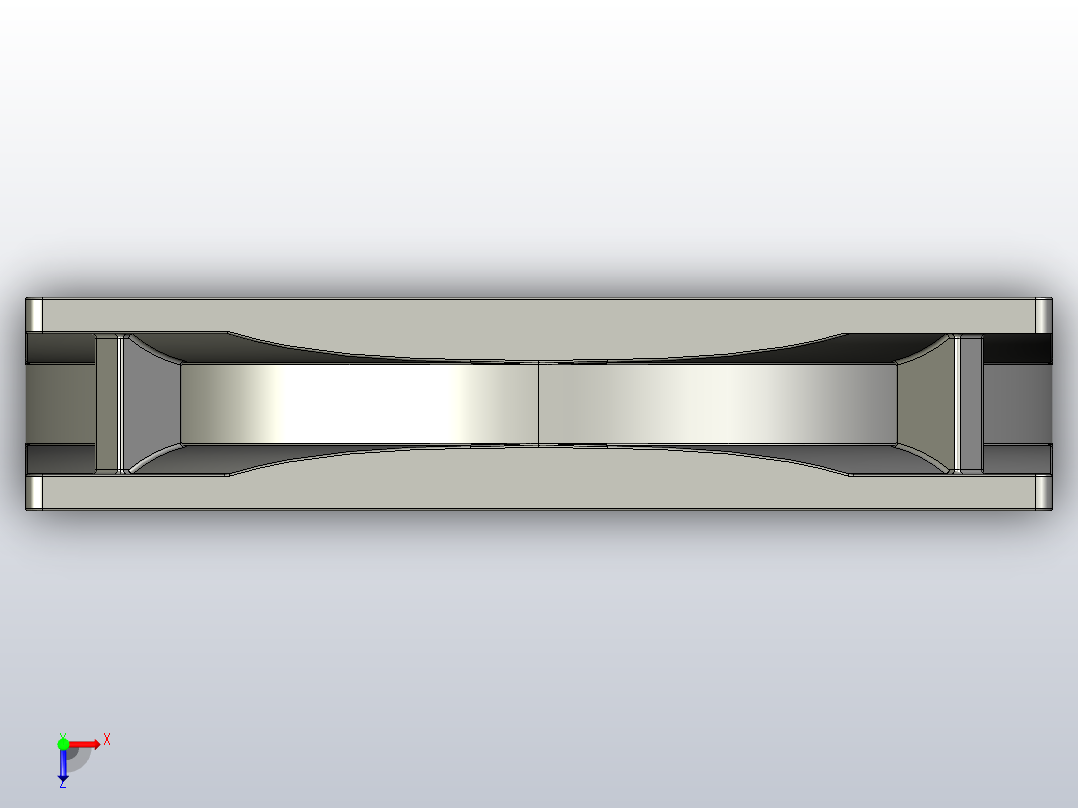 120×120×25mmEC轴流风机╱EC轴流风扇[TXE25S-120B2H]俯视图