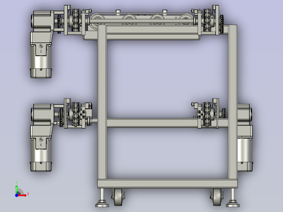 一米五倍速链线2前视图