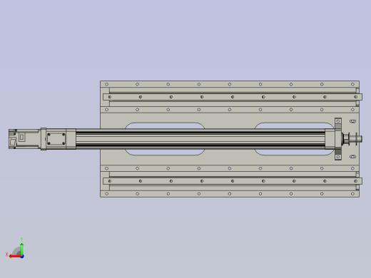 二级伸缩臂装配后视缩略图