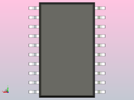 106x SOIC 封装（小外形集成电路）SOIC127P1033X234-20N后视缩略图