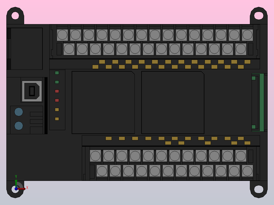 欧姆龙PLCCP1E_E40DR_A前视图