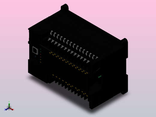 欧姆龙PLCCP1E_E40DR_A正等轴测缩略图