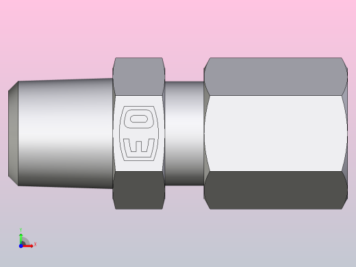 公螺柱连接器GE04LLMCF前视缩略图
