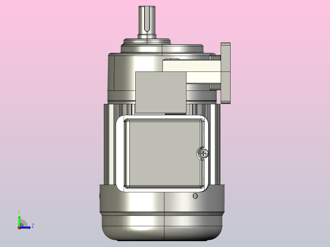 交流减速机ZH100-C(Z)B-3K-50K(60K-200K)(18轴）左视图