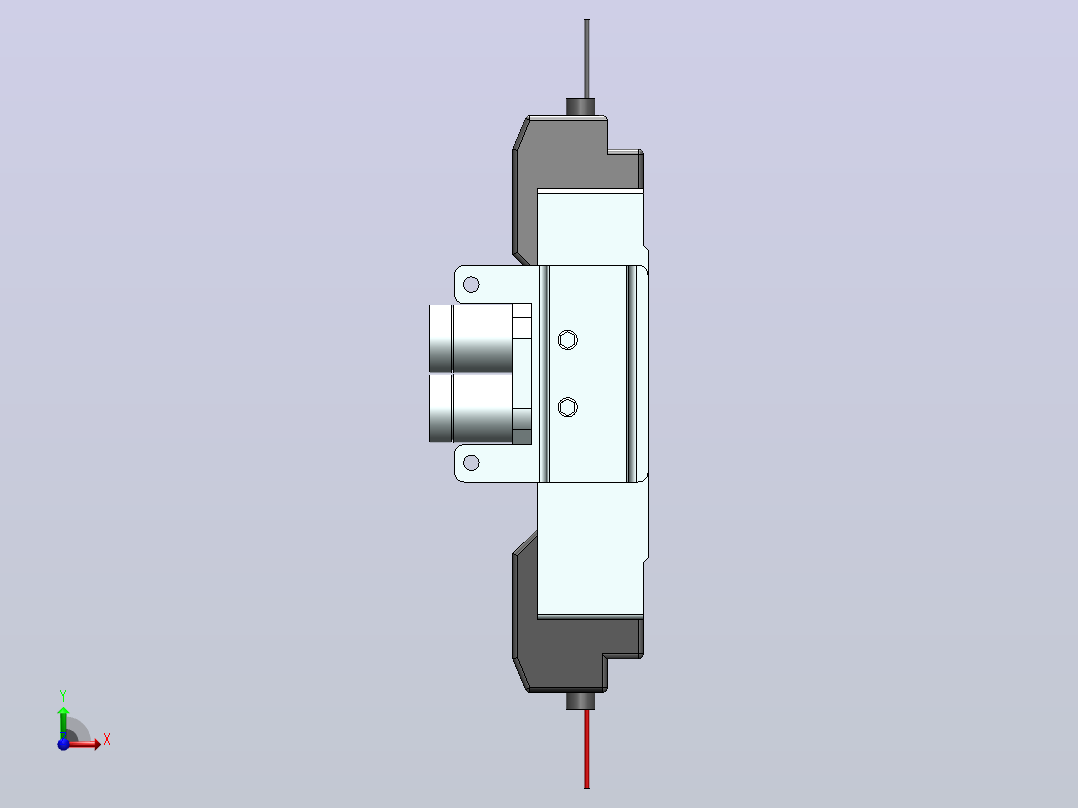 SY5420-LD-C4-8 L型插座式电磁阀[SY5420-5-LD-01-C6-F2]前视图
