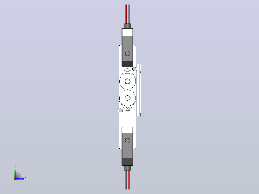 SY5420-LD-C4-8 L型插座式电磁阀[SY5420-5-LD-01-C6-F2]左视图