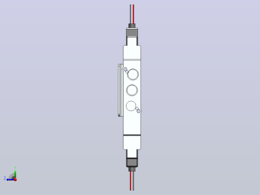 SY5420-LD-C4-8 L型插座式电磁阀[SY5420-5-LD-01-C6-F2]右视缩略图