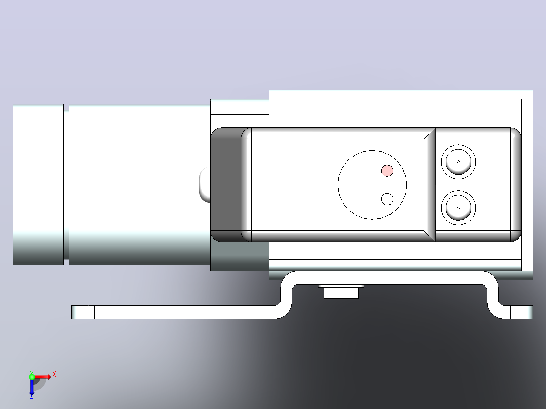SY5420-LD-C4-8 L型插座式电磁阀[SY5420-5-LD-01-C6-F2]俯视图
