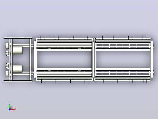 缠绕机 绕线机precision-cheese-winder-1832-模型格式为 stp前视缩略图
