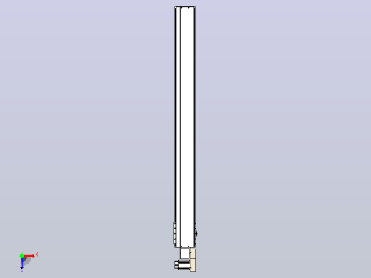 皮带直线轴半封闭可选导轨TPA-HNB-220D-176-L2100-MR-C-P1K-N3俯视缩略图
