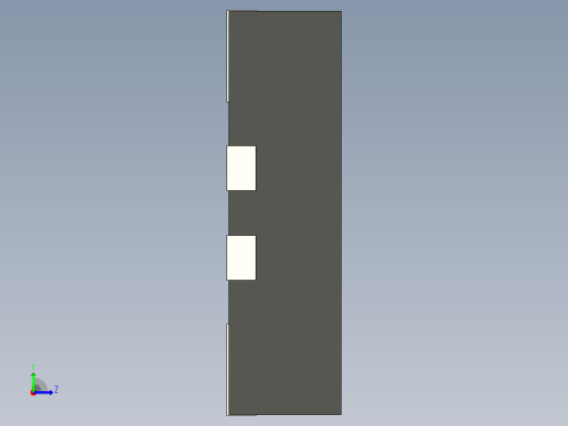 包装UQFN-10的3D模型左视缩略图