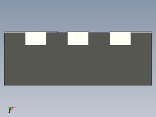 包装UQFN-10的3D模型俯视缩略图