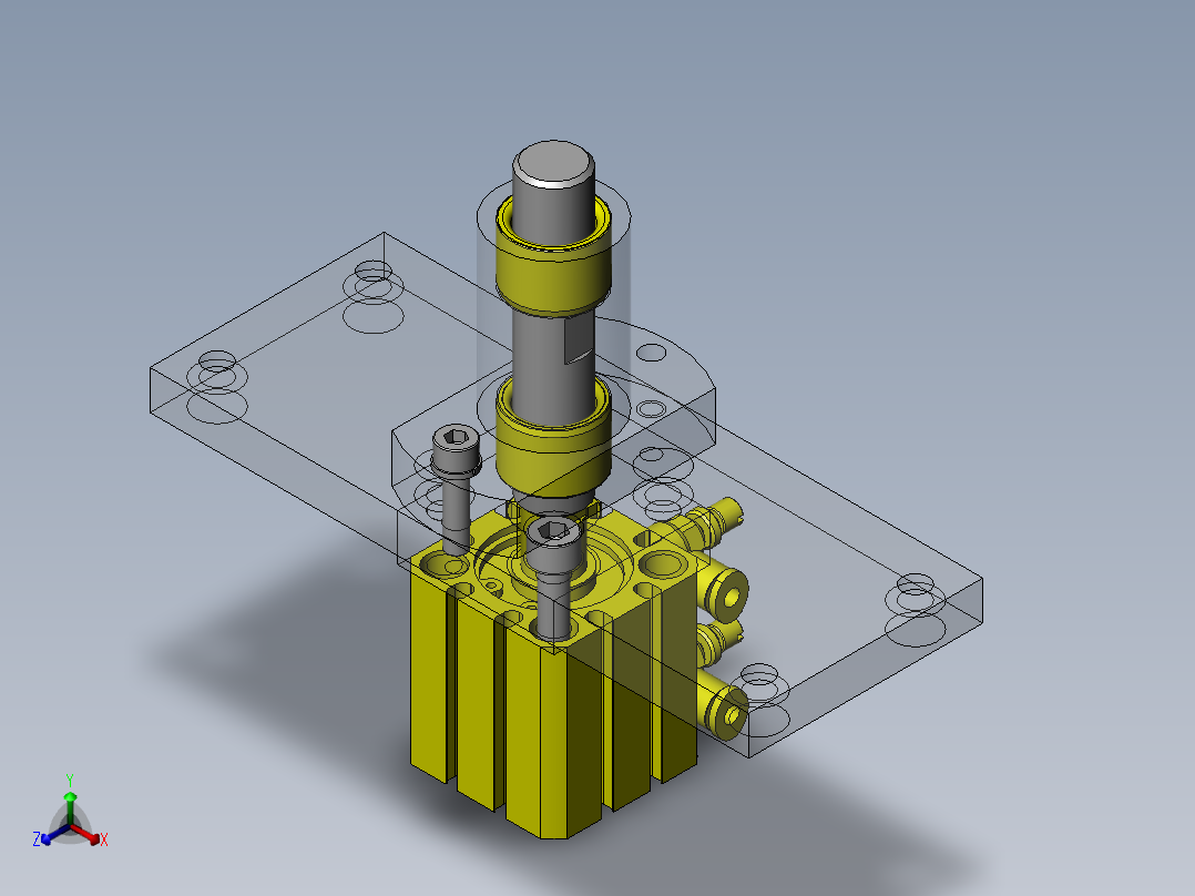 压板传送的避让拦截机构