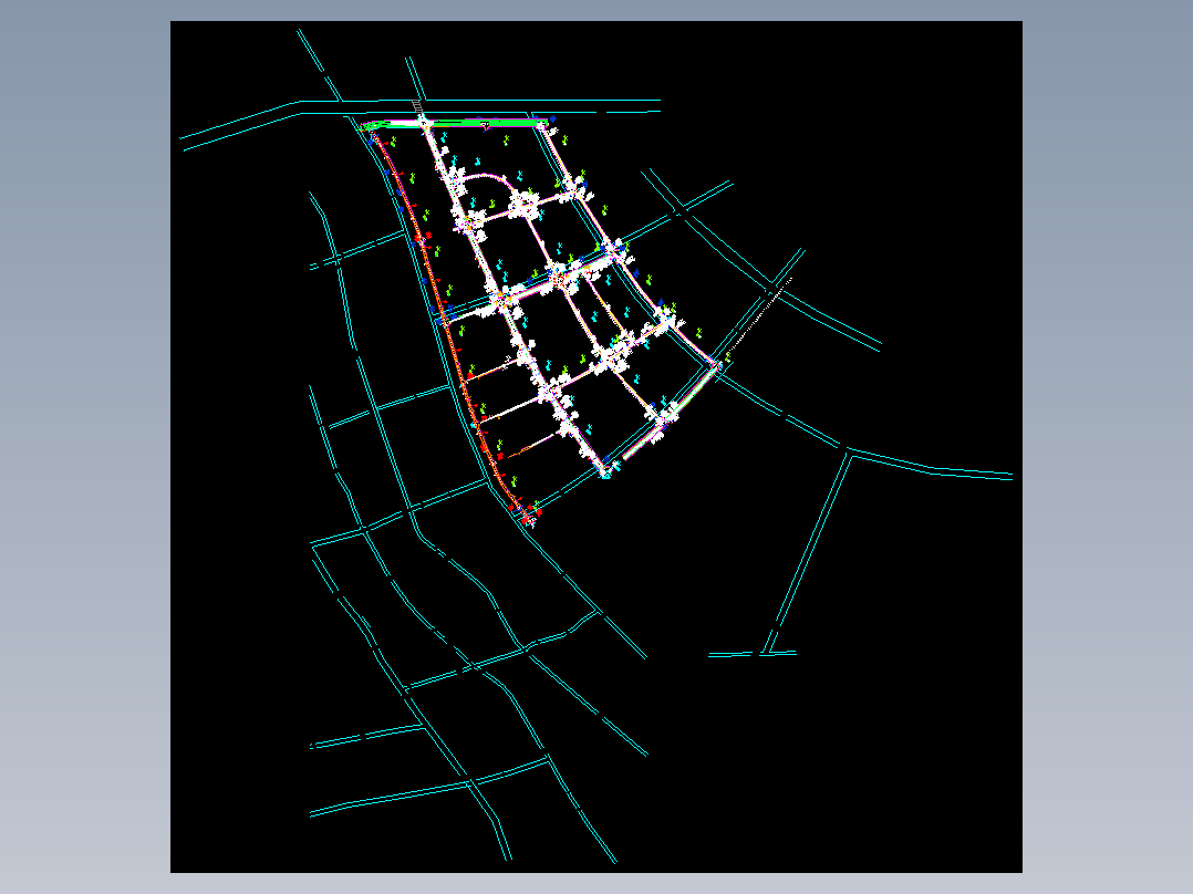 产业基地道路交通标志标线工程设计套图（51张）