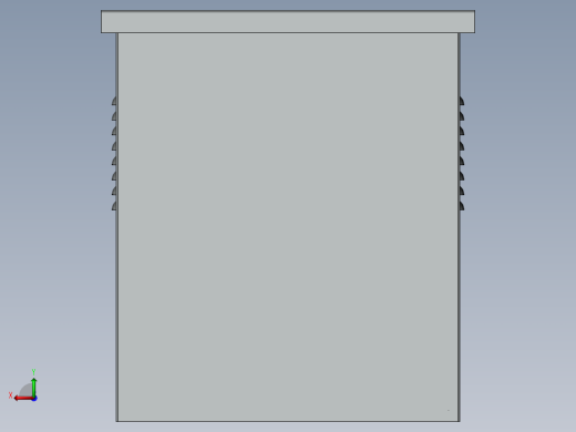 不锈钢户外箱体sw后视缩略图