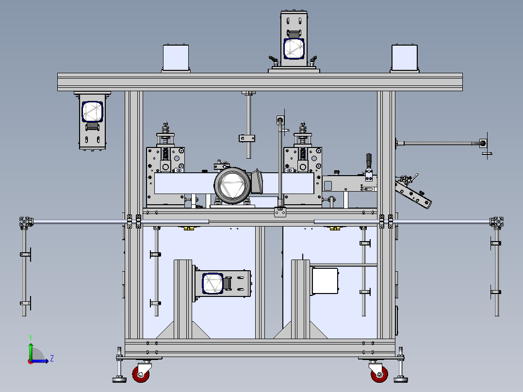 THJ300B.2双座贴合机后视图
