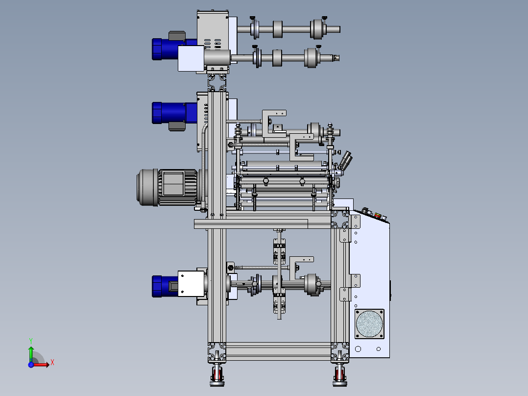 THJ300B.2双座贴合机左视图