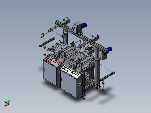 THJ300B.2双座贴合机正等轴测缩略图