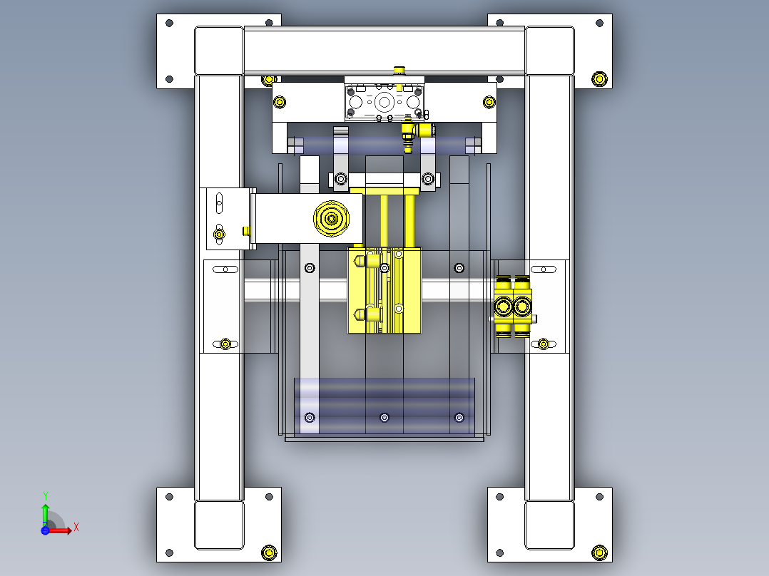 常用机械结构 (396)俯视图