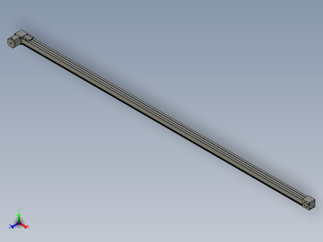 模组FBL80E3600-L正等轴测图