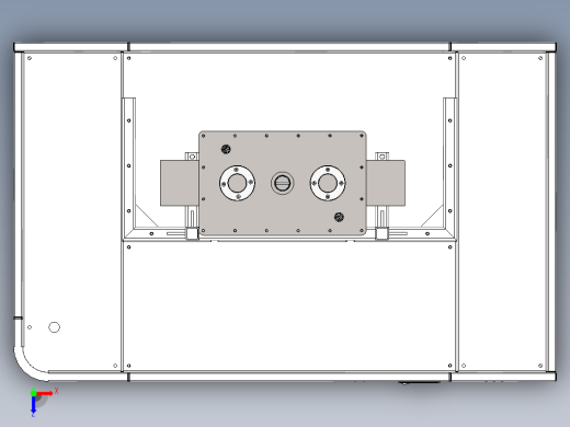 220长缸版钣金俯视缩略图