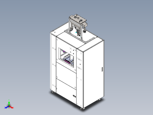 220长缸版钣金正等轴测缩略图