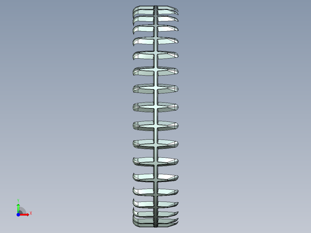园林工具草坪机手推式割草机三维模型前视图