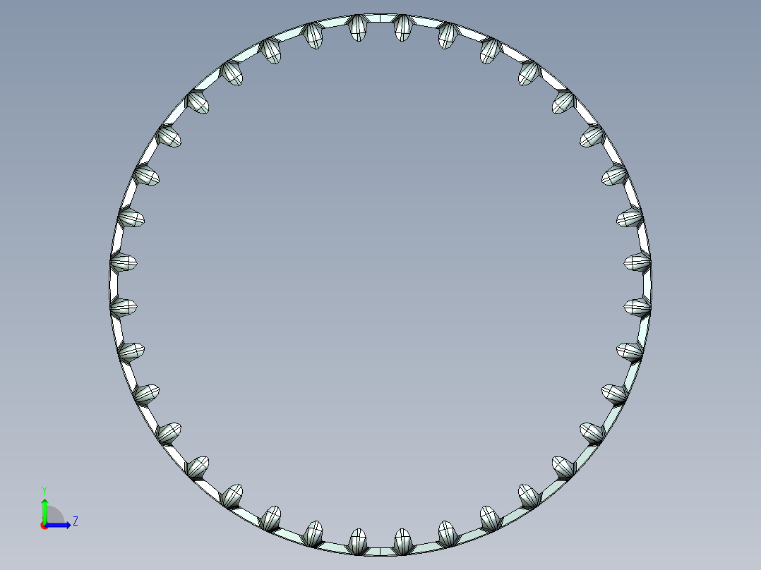 园林工具草坪机手推式割草机三维模型左视图