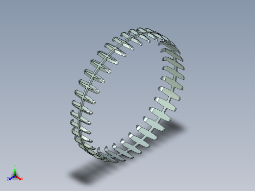 园林工具草坪机手推式割草机三维模型正等轴测缩略图