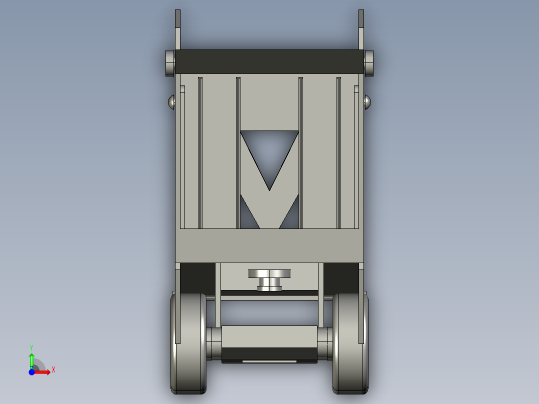 玩具卡车塞尔吉奥 STP STL前视图