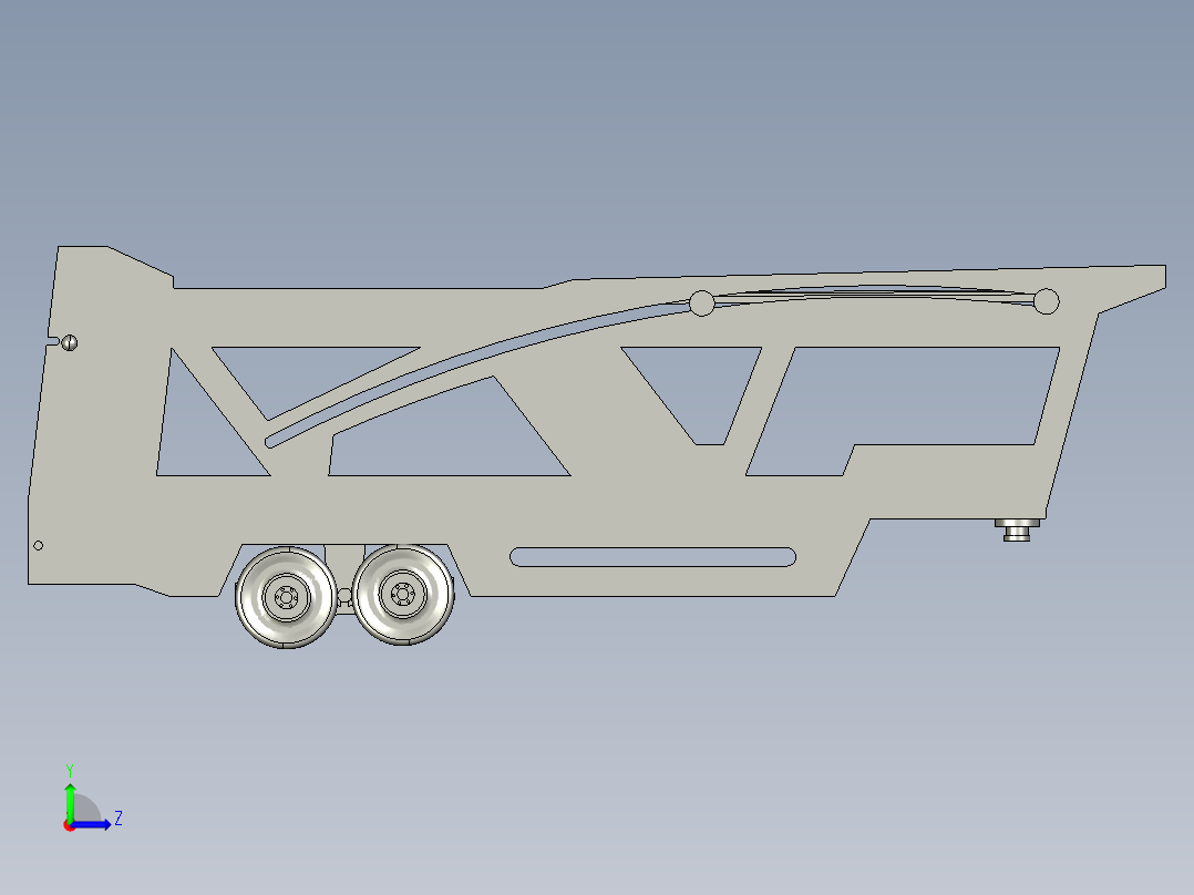 玩具卡车塞尔吉奥 STP STL左视图