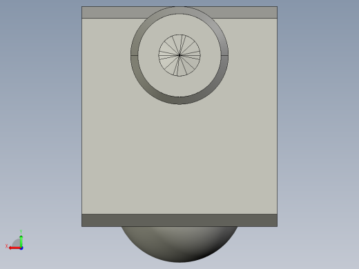 基恩士PS-55C_kc图纸模型后视缩略图