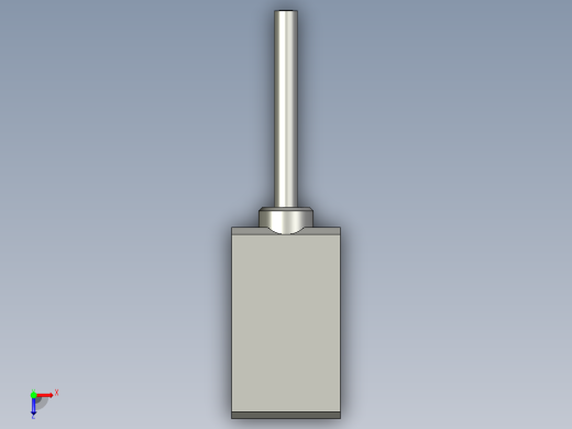 基恩士PS-55C_kc图纸模型俯视缩略图