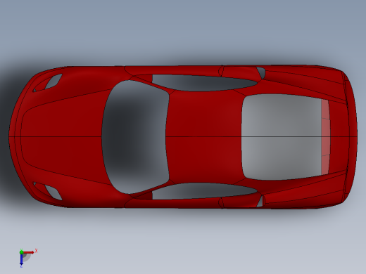 汽车车身 (45)俯视缩略图