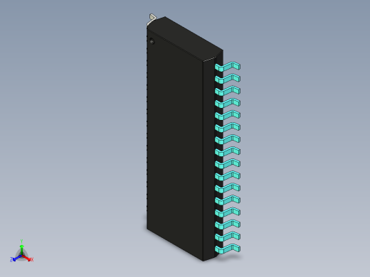 元器件3D封装SOIC32W50