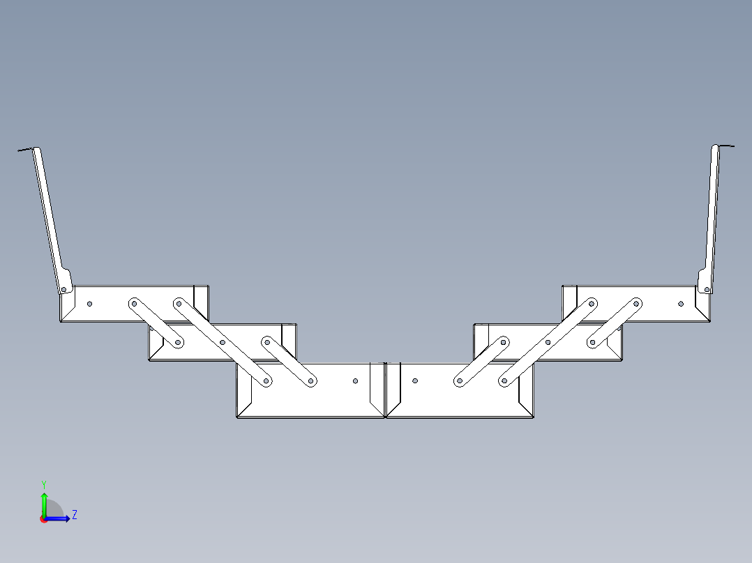 卡车工具箱左视图