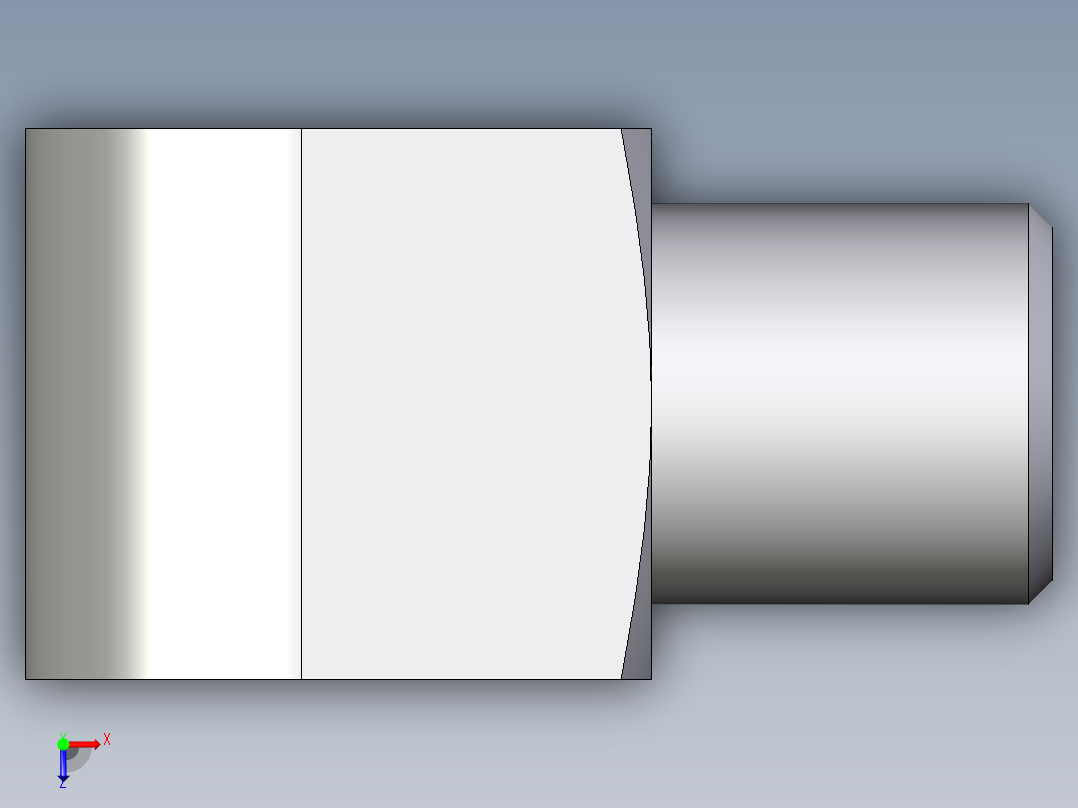 卡套式工业通用硬管接头EO_Male_stud_elbow_WE04LLRCFX俯视图
