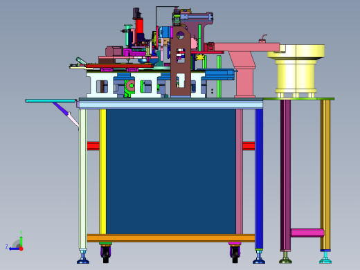 散装LED胶座自动组装机右视缩略图