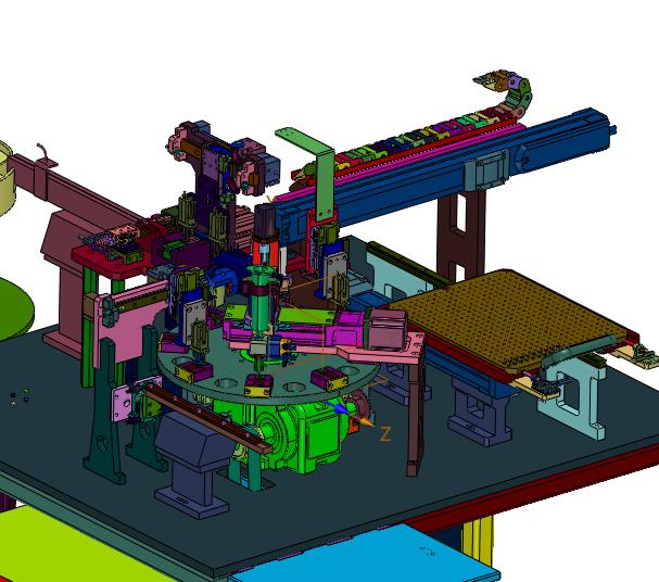 散装LED胶座自动组装机