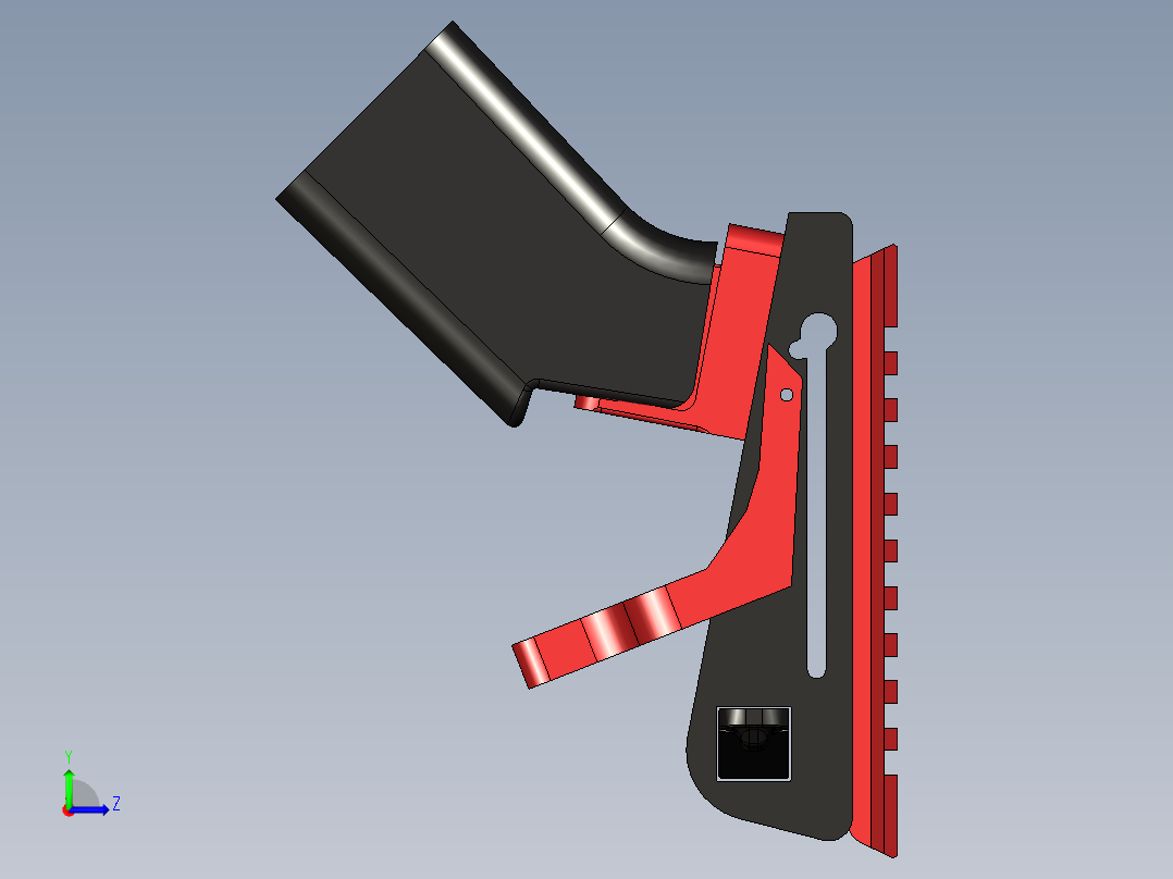 B29 Pistol Crossbow (With Optional Slide Stock)弩左视图