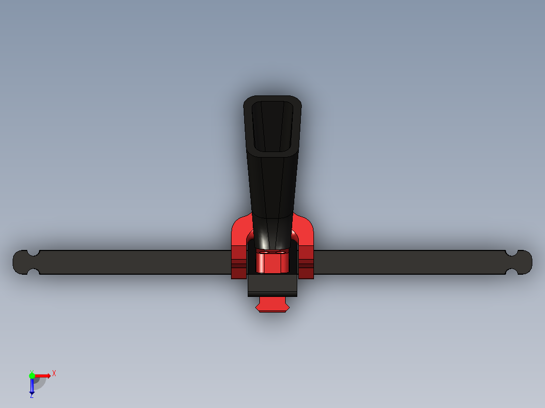 B29 Pistol Crossbow (With Optional Slide Stock)弩俯视图